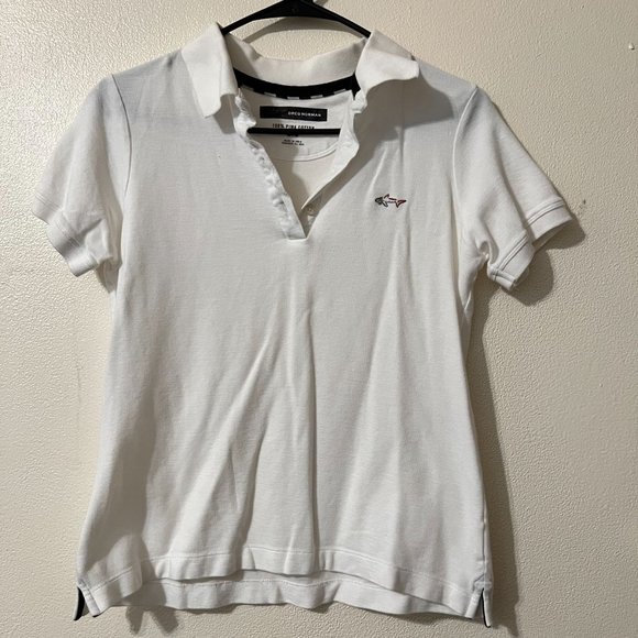 Greg Norman Tops - Greg Norman women's golf polo shirt, white size M